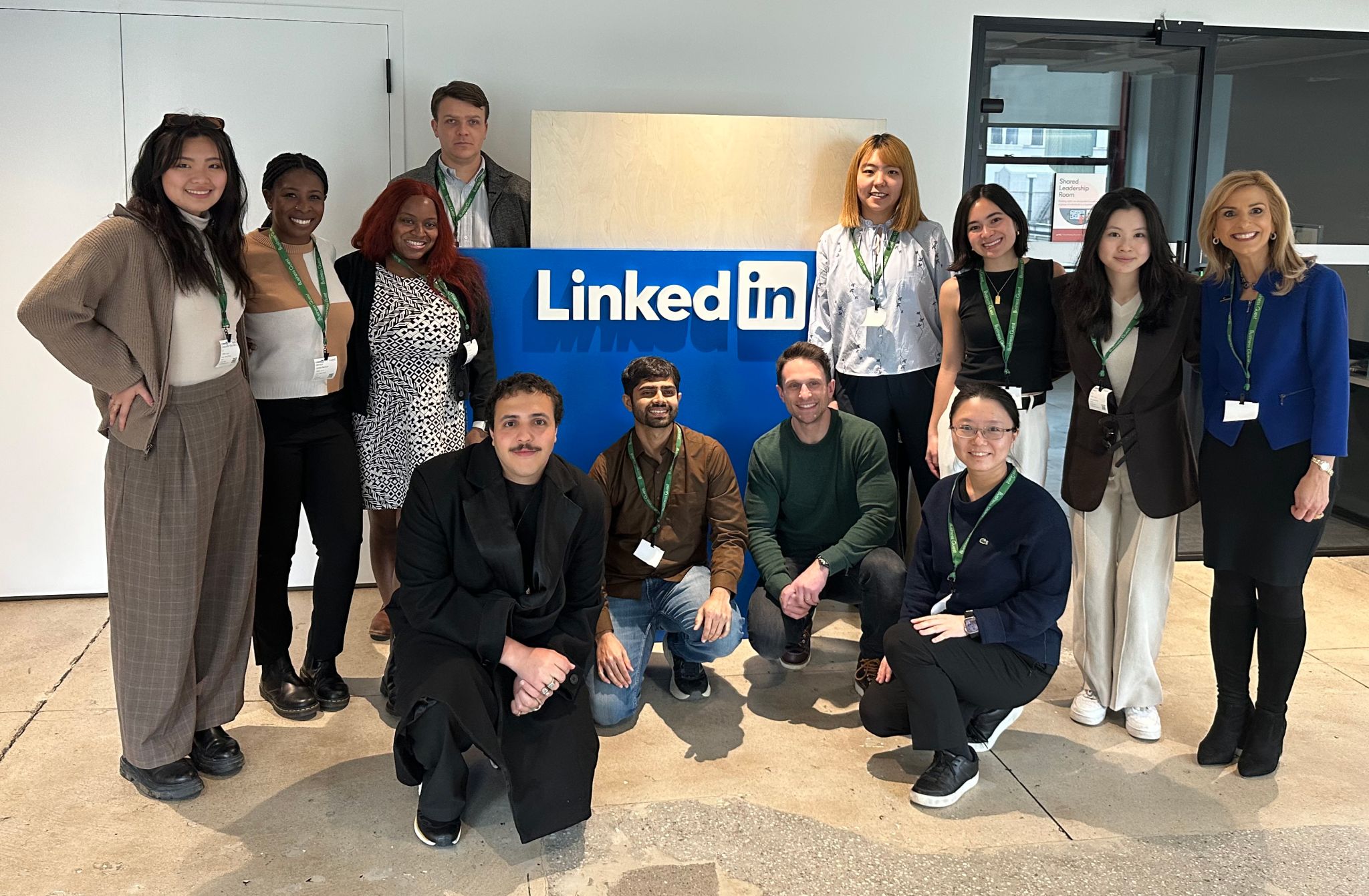 LinkedIn PhD Externship group photo at LinkedIn NYC